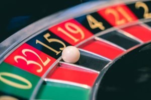 Roulette table